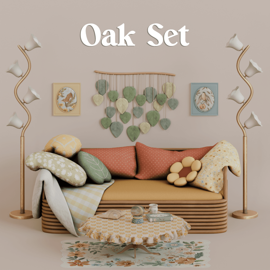 Скриншот мода Сет мебели и декора Oak Set